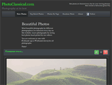 Tablet Screenshot of photoclassical.com